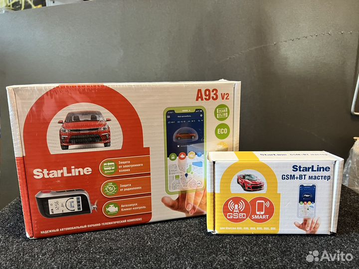 StarLine A93 v2 2CAN+2LIN GSM