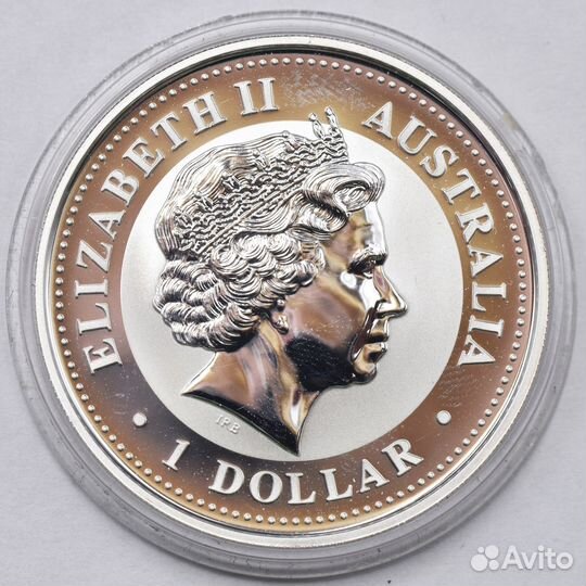 Монета 2004 год. Елизавета 2. Австралия. Лунар 1