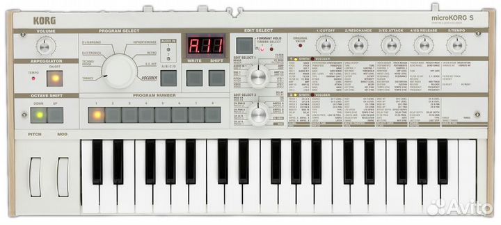 Korg MicroKorg S MK-1S аналоговый синтезатор Новый