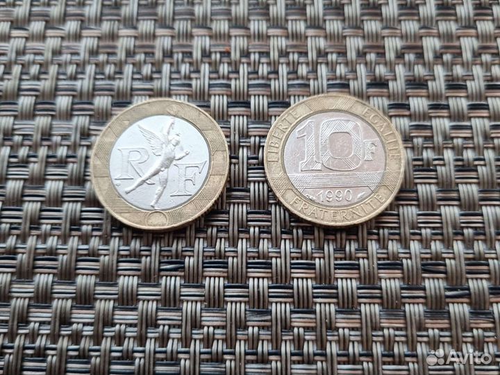 10 франков. Монеты Франции