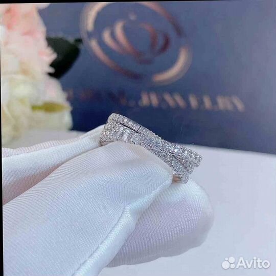 Кольцо Cartier Etincelle De Cartier Белое золото 0,81ct