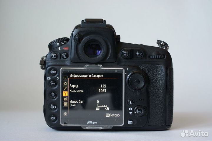 Nikon D810 body / 296к