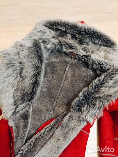 Дубленка натуральная женская 42 44