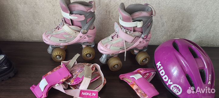 Детские ролики и защита