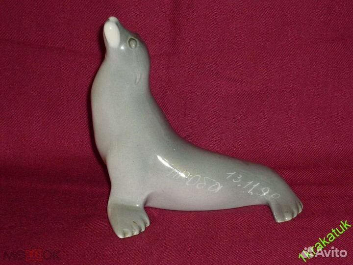Тюлень. лфз. редкая роспись. Заводская проба