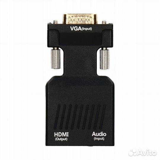 Переходник hdmi (M) - VGA (F) +AUX + micro-USB(H01