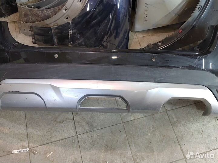 Задний бампер kia Rio x-line