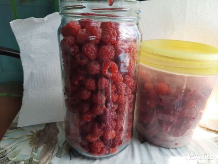 Малина ягоды свежая