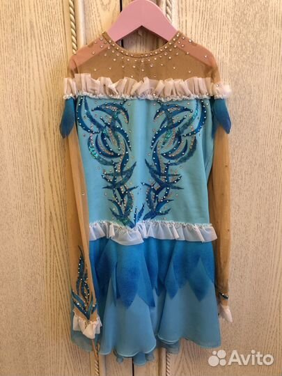 Платье для фигурного катания, рост 128-134