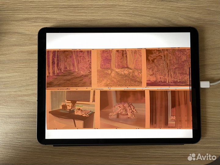 Проявка и сканирование фотопленки