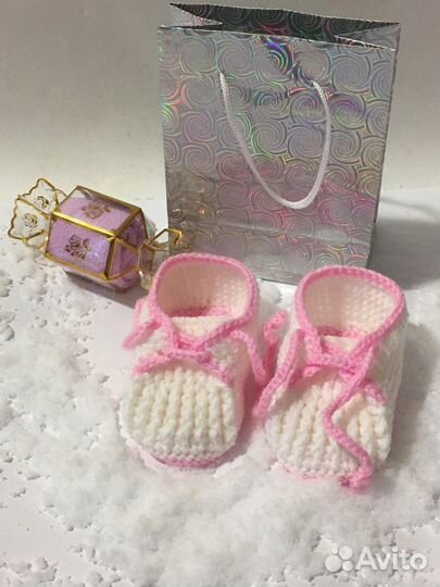 Пинетки вязаные