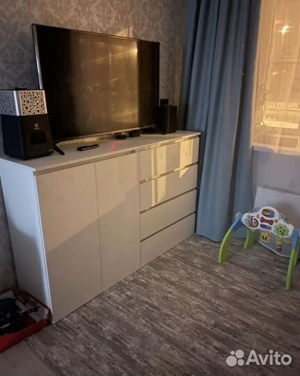 Комод белый широкий, комод под тв