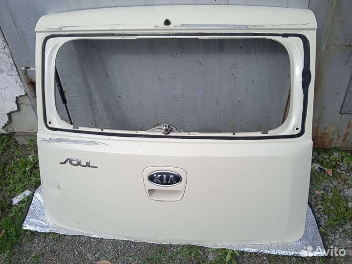 Kia soul крышка багажника