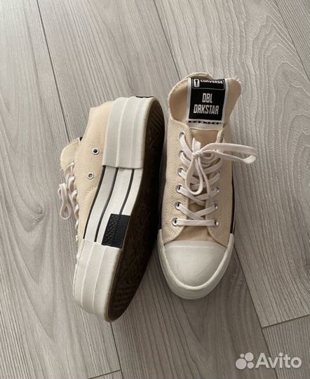 Rick Owens drkshdw x converse Turbodrk Dbl drkstar
