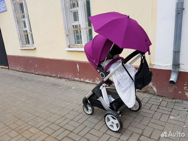 Летний кит stokke фуксия