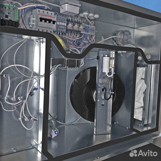 Установка вентиляционная приточная Naveka 100 мм