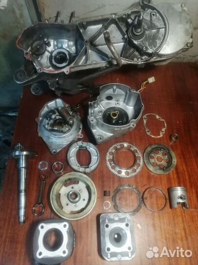 Запчасти для скутера yamaha cute, mint