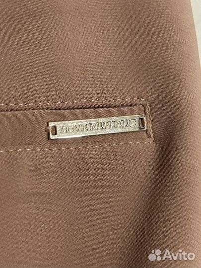 Брюки женские love republic р40 пудровые