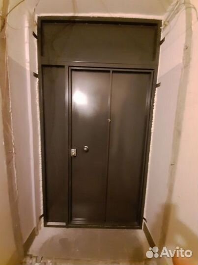 Стальная дверь на карман(тамбур) кладовка