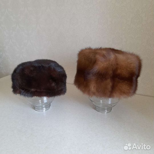 Шапка зимняя меховая женская