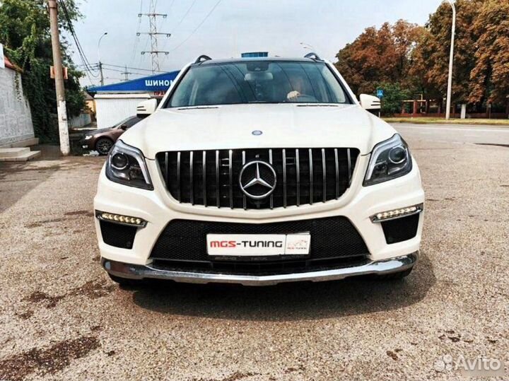 Решетка радиатора Mercedes GL-class X166 GT-Style