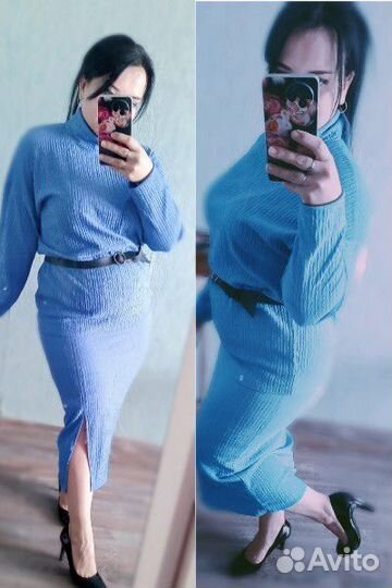 Костюм с юбкой