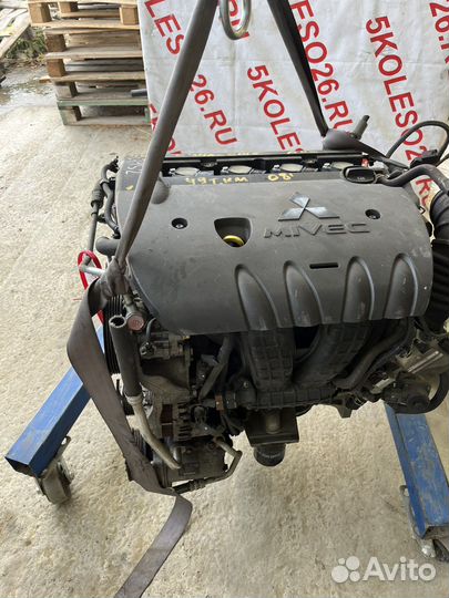 Двигатель Mitsubishi Outlander 4B12 2,4л