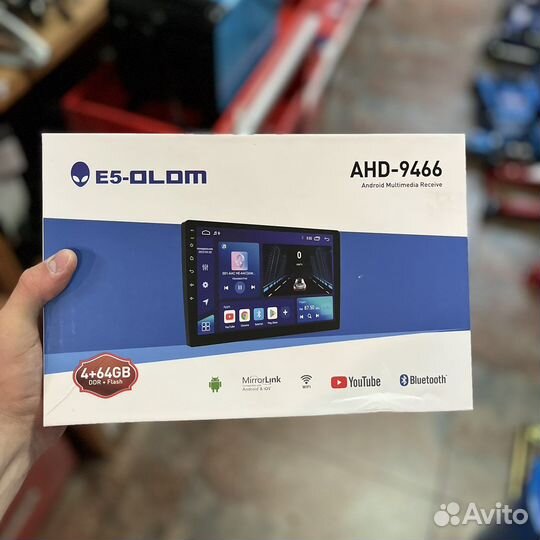 Автомагнитола андроид 9 дюймов 4+64GB