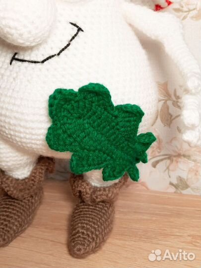 Грибыч игрушка вязаная