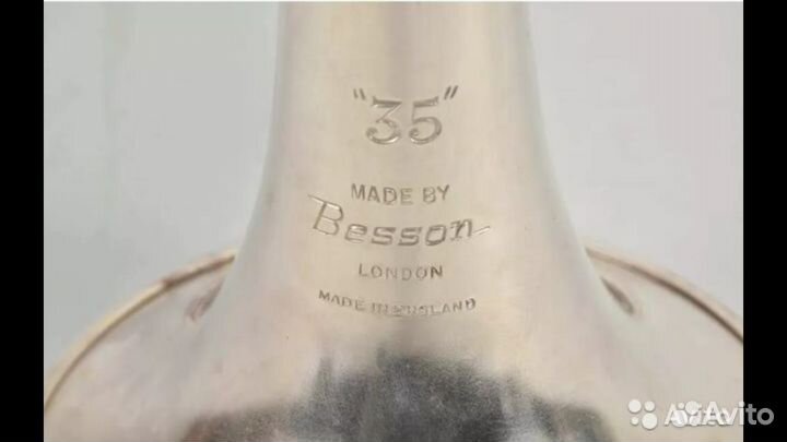 Духовой музыкальный инструмент труба besson LP 35