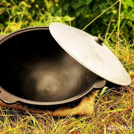 Казан узбекский чугунный 12л из Намангана