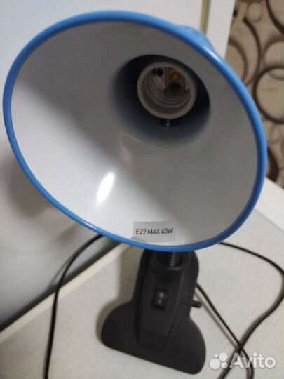 Лампа на прищепке. Цоколь 27