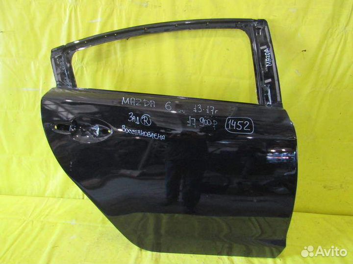 Дверь задняя правая Mazda 6 13-17г 1452