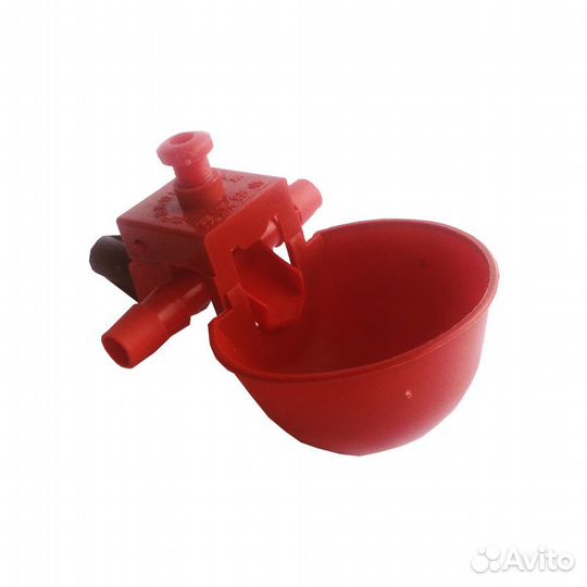 Чашечная поилка для кур, перепелов, индюков, гусей