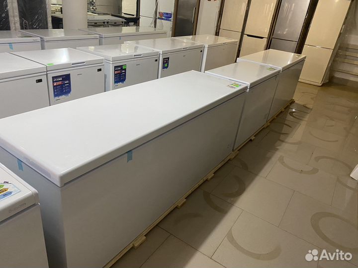 Морозильная камера ларь бирюса