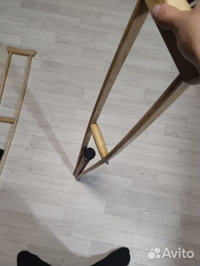 Костыли подмышечные бу