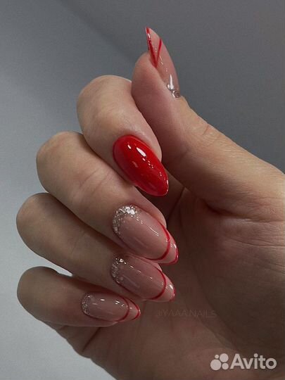 Маникюр с покрытием гель-лак Педикюр