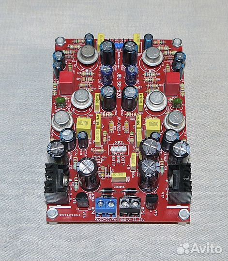 MM Фонокорректор GE транзисторах JBL SG-520