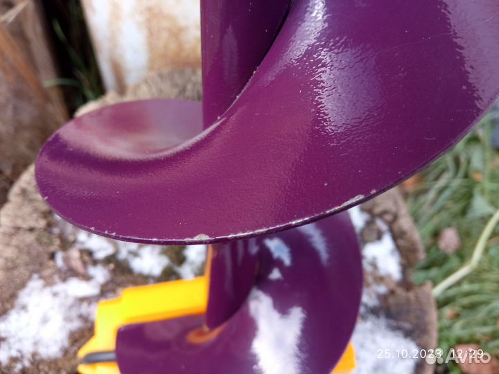 Шнек Nero130 с адаптером для ледобура