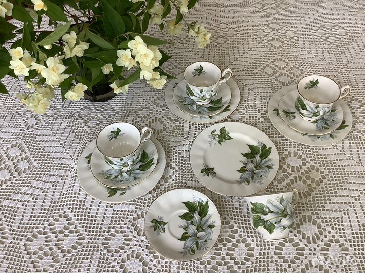 Фарфор.Кофейное трио. Paragon. Англия