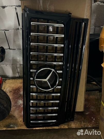 Решётка радиатора GT g-класс w463