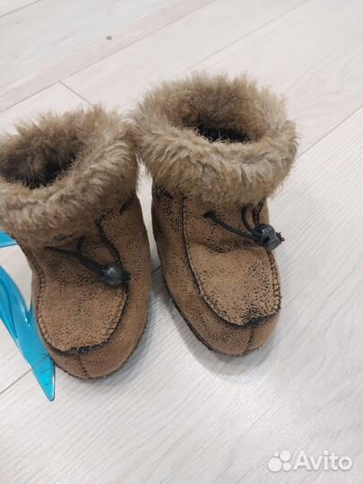 Детская обувь из меха 14см