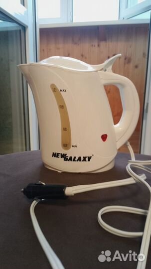 Чайник автомобильный электрический новый