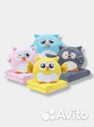 Сова 3 в 1 (игрушка,подушка,плед)