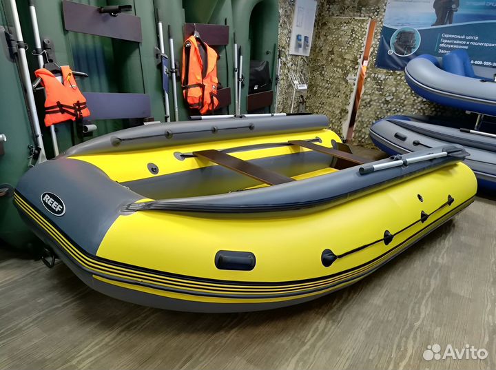 Лодка пвх Reef тритон 420fнд