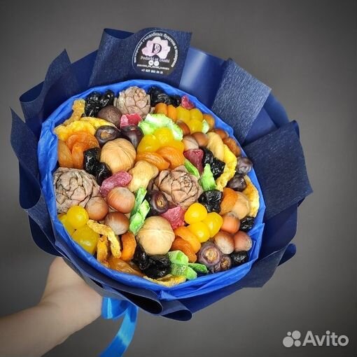 Букет из сухофруктов. Подарок мужчине