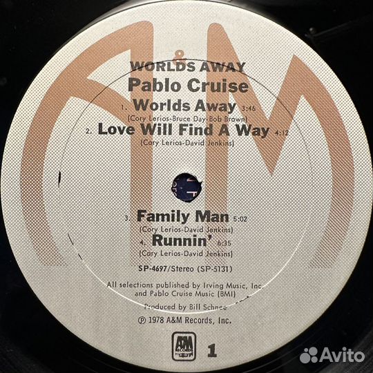 Pablo Cruise – Worlds Away (сша 1978г.)