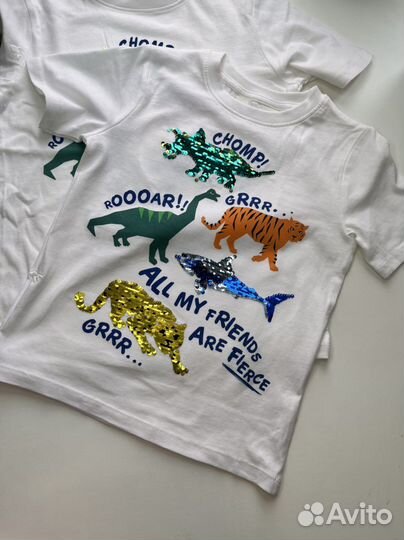 Футболка h&m для мальчика 104/140 оригинал