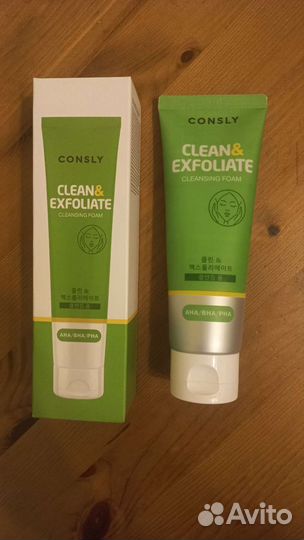 Пенка для умывания отшелушивающая
