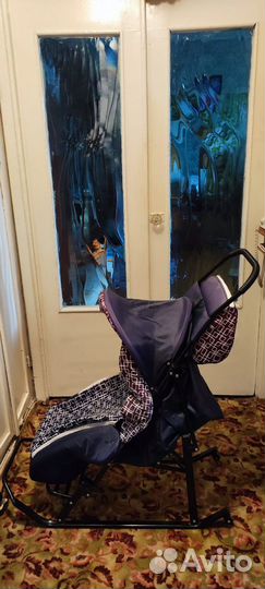 Коляска санки